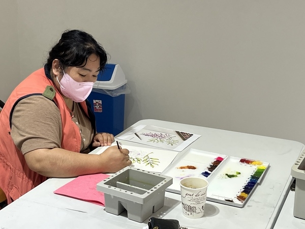 [저녁노을미술관]마음의 평화 보테니컬 아트 2