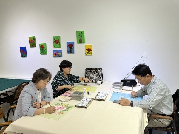 [저녁노을미술관] 생활 속 예술- 민화 그리기 3