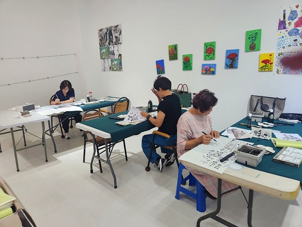 [저녁노을미술관] 누구나 쉽게 배우는 캘리그라피 2