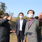 2021.02.10 임자면 예술인마을 조성부지 방문