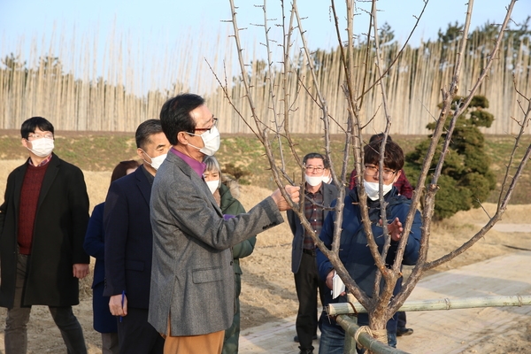 2021.02.10 임자면 튤립공원 현장방문 2