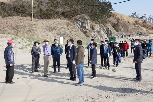 2021.03.18 도초면 우이도성촌마을현장점검 2