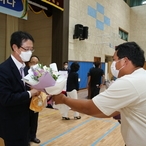 2021.08.31 비금 중학교 사업장 방문 및 감사패 수여