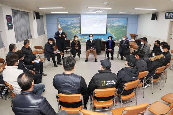 2022.01.27 도초 서남해안섬숲 복원사업 작목반간담회 2