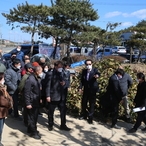 2022.03.05 증도면 나무식재현장 방문