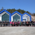 2022.03.12 비금면 수치도 어업인 쉼터 준공식 및 청년소득 임대어선 취항식