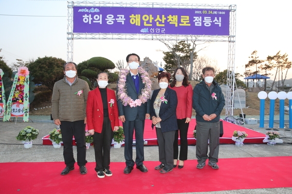 2022.03.24 하의면 웅곡 해안산책로 점등식 2