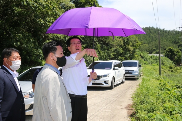 2022.08.18 신의면 상수도 및 현장방문 2