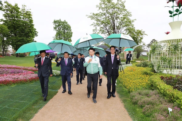 2023.04.25  전국시장군수구청장협의회 제4차 공동회장단회의 순천만정원견학 2