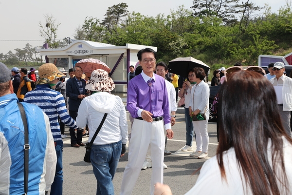 2023.05.20  재목신안군향우회 춘계야유회 격려 2