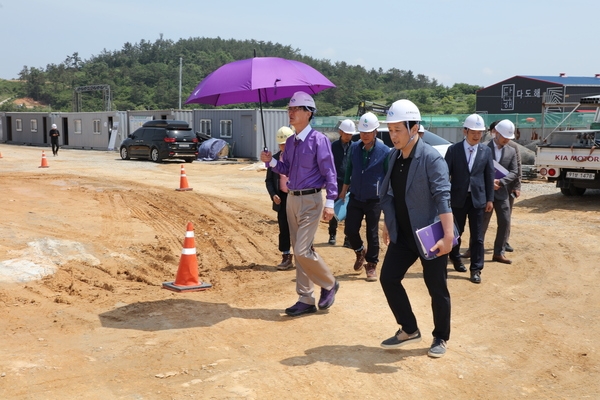 2023.05.20  천일염유통센터 건립공사 현장점검 1