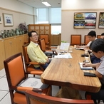 2023. 07. 25   신안군청 군수님실-광주지방조달청 관계자 면담