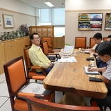 2023. 07. 25   신안군청 군수님실-광주지방조달청 관계자 면담