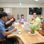 2023. 07. 25   신안군청 군수님실-보호수 스토리텔링 용역보고