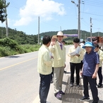 2023. 07. 26   자은면-집중호우피해 현장점검