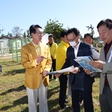 2023. 10. 17   하의면-익산지방국토관리청장 삼도대교 방문