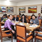 2023. 10. 23   신안군청 군수님실-소설 암태도 공간구현 용역보고