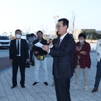 2023. 10. 23   압해읍 공설운동장-비금면 이장단 해외 선진지견학 격려