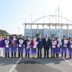 20231115_신안공설운동장-복지재단 사랑의김장 후원물품 전달식