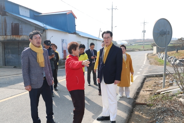 2024. 01. 12    팔금면 당고마을 현장방문 3