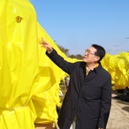 2024. 01. 26    하의면 - 김대중생가 입구 하귤 보온작업 현장점검