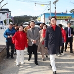 2024. 01. 29    임자면 - 튤립홍매화정원 현장점검