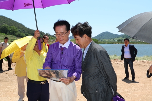 2024.05.28_암태면 암석정원 조성 현장점검 4