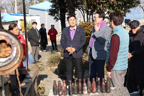 2024.12.17_ 압해읍 송공리 주택화재 현장 방문 2