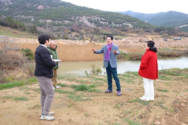 2024.12.18_ 암태면 암석정원 현장점검 5