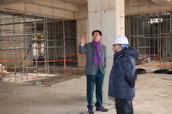 2024.12.18_ 복합생활밀착형 국민체육센터 공사현장 점검 2