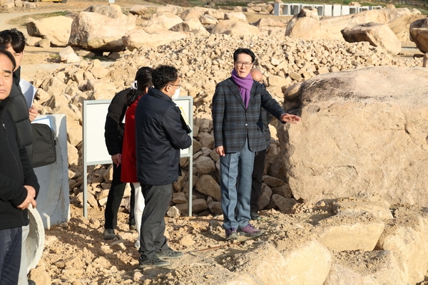 2024.12.24_ 암태면 암석정원 현장점검 3