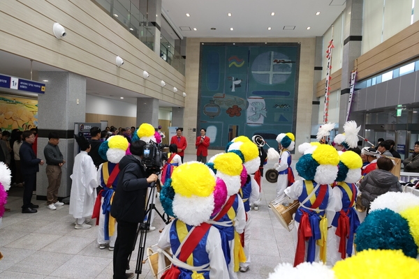 2025.02.12_ 정월 대보름 농악놀이(임자면 농악단) 4