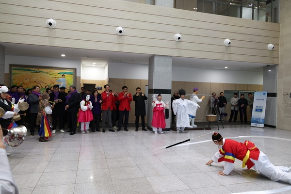 2025.02.12_ 정월 대보름 농악놀이(임자면 농악단) 6