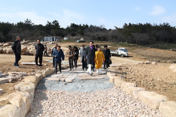 2025.02.17_ 암태면 암석정원 현장점검 5