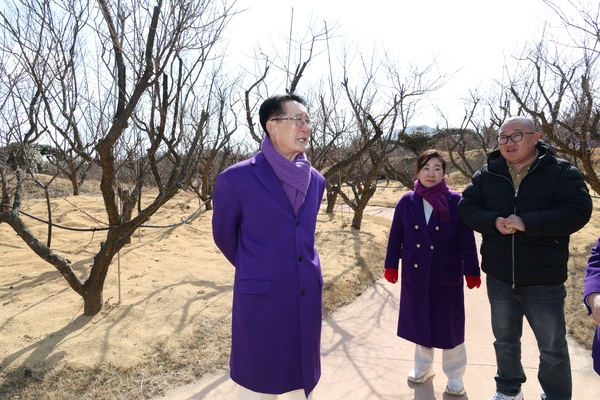 2025.02.21_ 임자면 홍매화축제 준비 현장점검 4