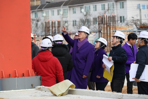 2025.02.21_ 지도읍 주요사업장 방문(반다비 체육센터 건립 현장점검) 2