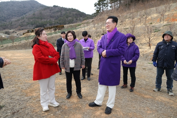 2025.02.25_ 임자면 홍매화 식재 현장점검 4