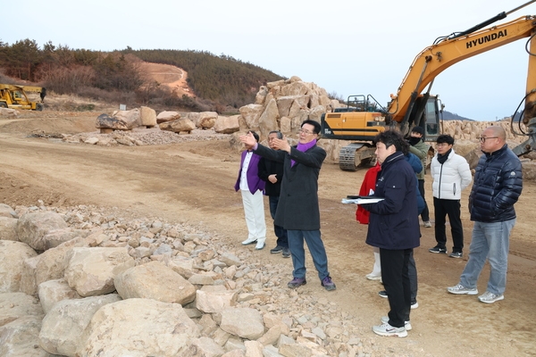 2025.02.25_ 암태면 암석정원 현장점검 5