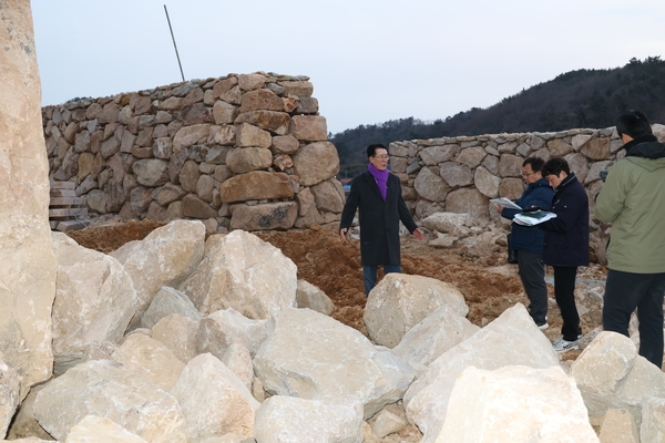 2025.02.25_ 암태면 암석정원 현장점검 6