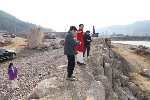 2025.02.27_ 암태면 암석정원 현장점검 5