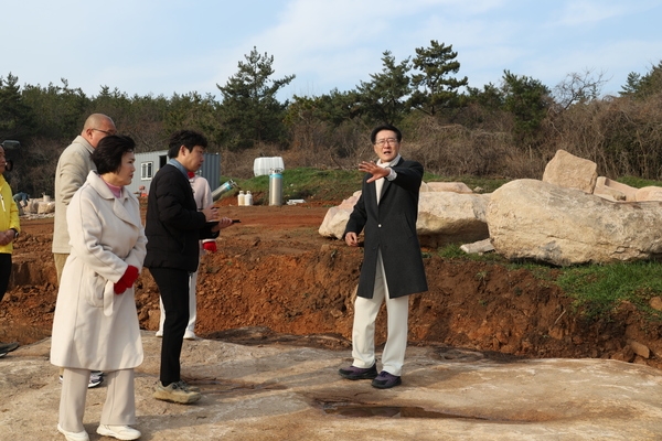 2025.03.06_ 암태면 암석정원 현장점검 2