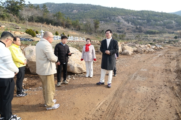 2025.03.06_ 암태면 암석정원 현장점검 3