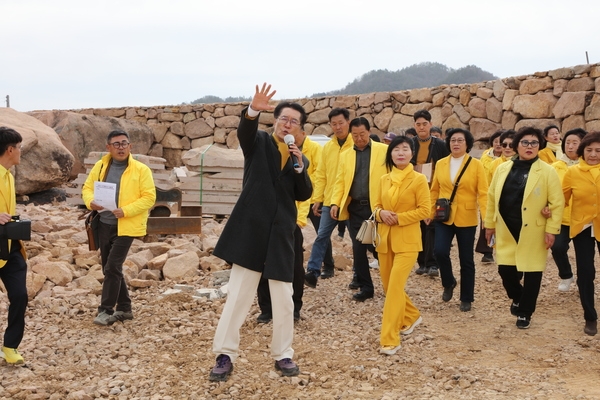 2025.03.13._ 암태면 암석정원 현장점검 2