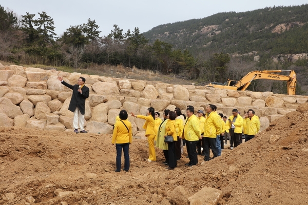 2025.03.13._ 암태면 암석정원 현장점검 6