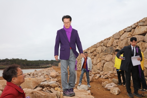 2025.03.15._ 암태면 암석정원 현장점검 2