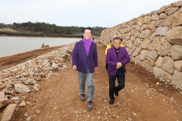 2025.03.15._ 암태면 암석정원 현장점검 3