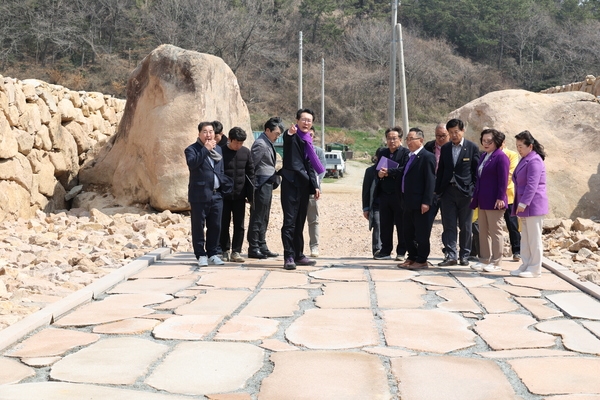 2025.03.20_ 암태면 암석정원 현장점검 2