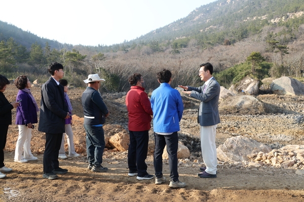 2025.03.21_ 암태면 암석정원 현장점검 6