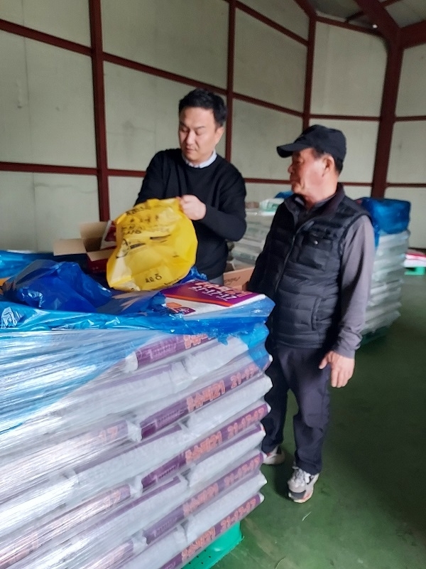 신안군, 배 재배 농가 과수화상병 사전방제 약제 지원..'개화 전․후, 3회 약제 방제로 사전예방 철저'1