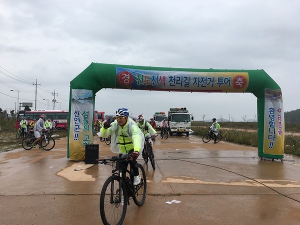 제1회 천도천색 천리길 자전거 투어 사진 3